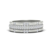 Trio Stackable Wedding Band